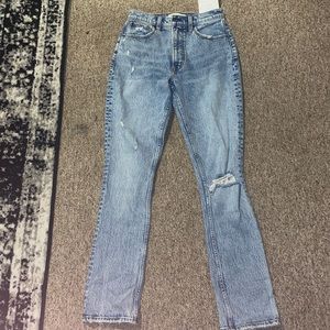 NWT Abercrombie 90s skinny high rise jeans